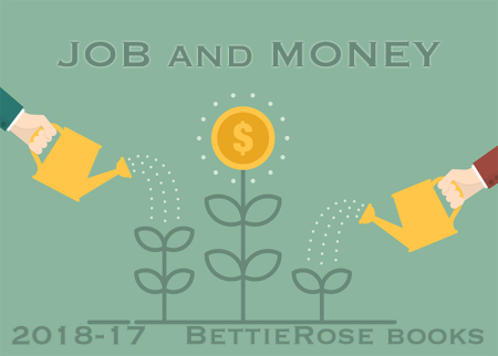 Money Growth. Flat design illustration. Business person watering money tree